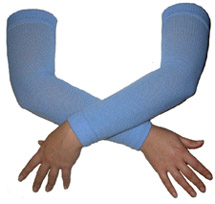 Wholesale Solid Baby Blue Arm Warmers - Your Online Source for Wholesale Arm Warmers