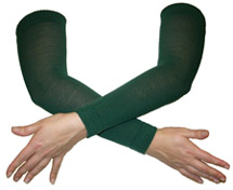 Wholesale Solid Hunter Green Arm Warmers - Your Online Source for Wholesale Arm Warmers