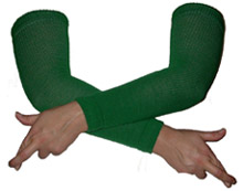 Wholesale Solid Green Arm Warmers - Your Online Source for Wholesale Arm Warmers