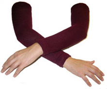 Wholesale Solid Marron Arm Warmers - Your Online Source for Wholesale Arm Warmers