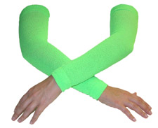 Wholesale Solid Neon Green Arm Warmers - Your Online Source for Wholesale Arm Warmers