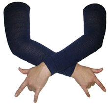 Wholesale Solid Navy Blue Arm Warmers - Your Online Source for Wholesale Arm Warmers