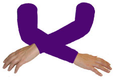 Wholesale Solid Purple Arm Warmers - Your Online Source for Wholesale Arm Warmers