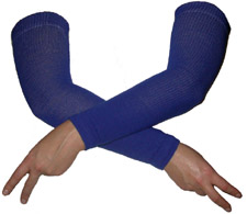 Wholesale Solid Royal Blue Arm Warmers - Your Online Source for Wholesale Arm Warmers